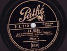 RARE ARLETTY 78 RPM 10
