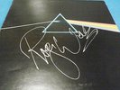 ROGER WATERS / PINK FLOYD LP - SIGNED  - THE DARK SIDE OF THE MOON