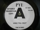 VERY RARE THE KINKS LONG TALL SALLY 7