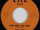 Northern Soul Funk 45 BOBBY JONES Lovin' Hard, Livin' Good KACK HEAR