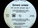 RICHARD LAVELLE 12in  DISCO FUNK;BOOGIEATL;PRIVATE MONSTER