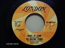 ROLLING STONES, RARE R&R PROMO 45, HEART OF STONE, LONDON #9725