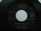 Ann Caudell Northern Soul 45 on Quick Longing For You  RARE