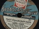 78 RPM RARE 20s30s SHOW TUNES SOPHIE TUCKER ON BROADCAST TWELVE 5196 / EE-