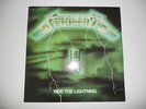 Metallica - Ride The Lightning - 1984 - White Vinyl mit Green Cover, Druckfehler