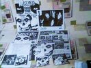 PUNK KBD Danzig Misfits Fiend Club Envelope 8 X10 Flyer Order Forms Stickers