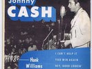 Johnny Cash EP Sings Hank Williams 1956  Canadian Quality Pressing NM