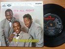 The Impressions - It's All Right 1964 UK EP