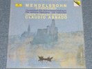 MENDELSSOHN 5 Symphonies CLAUDIO ABBADO - DGG DIGITAL 4LP MINT