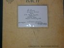 SCHNEIDERHAN - HORENSTEIN / BACH brandenburg concertos / PATHE VOX DL 122