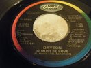 Rare Boogie Funk DAYTON It Must Be Love / Conversation 1983 Capitol B-5269 Nice