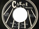FIVE DISCS DooWop 45rpm Never Let You Go b/w That Was The Time Cheer 1000 LISTEN