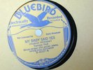 BLUES: TAMPA RED ON YELLOW BLUEBIRD LABEL # 6037   10