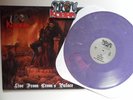 iron kobra live from crom´s palace vinyl rare,cruel force,ketzer,manowar,sodom