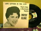 INSERT w/45  PATSY CLINE Love Letters.... CLICK TO HEAR
