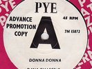 Dana Gillespie : Donna Donna : Pye 7N 15872 Demo MINT ATV Copy