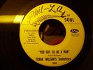 rare funk break : frank williams - you got to be a man