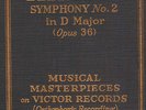 VICTOR SCROLL SET No. 131- BEETHOVEN SYMPHONY No. 2- CLEMENS KRAUSS