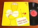 Alban Berg: Lyric Suite   DIAL 5   Pro Arte Quartet/Kolisch DG MONO LP DSM Cover