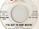 NORTHERN SOUL CHARLES LAMONT & THE EXTREMES  I'VE GOT TO KEEP MOVIN'  45 hear