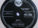 ELVIS PRESLEY Don't 1958 RCA Rock & Roll 78 RPM