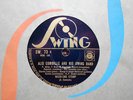 DJANGO REINHARDT RARE FRENCH SWING 78rpm