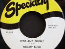 TOMMY BUSH Stop and Think / Daddy`s Home ( SPECIALTY Rec. ) Funk from 1972