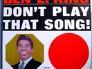 BEN E. KING DON'T PLAY THAT SONG RARE ORIG '62 ATCO MONO WHITE LABEL PROMO LP NM