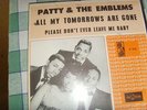Northern Soul PATTI & THE EMBLEMS with pic sleeve double sider hear it...