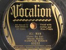 Memphis Minnie-Ice Man/Hoodoo Lady-Vocalion 03222-Listen