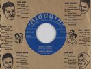 Blues 45 CHARLES BROWN Black Night ALADDIN HEAR