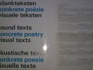 Bob Cobbing Henri Chopin CONCRETE SOUNDS POETRY SIGNEDLP