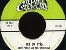 NETO PEREZ & ORIGINALS TCB or TYA TX SOUL FUNK 45 hear