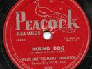 Hear - Rare-R&B 78 - Big Mama Thornton - Hound Dog - Peacock #1612 - VG