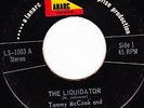 TOMMY McCOOK - THE LIQUIDATOR b/w Tribute To Don  - 1st press ANARC label   ??