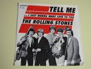 VINTAGE ROLLING STONES TELL ME I JUST WANNA MAKE LOVE 45 PICTURE SLEEVE ONLY