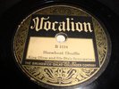 PRE-WAR JAZZ- KING OLIVER'S DIXIE SYNCOPATERS- VOCALION 78 RPM- SHOWBOAT SHUFFLE