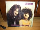 T REX UNICORN-BLUE THUMB-RARE ORIGINAL LP W/POSTER-MARC BOLAN