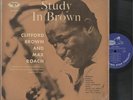CLIFFORD BROWN / MAX ROACH - A STUDY IN BROWN - JAZZ LP