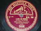 PORTUGAL 78 rpm RECORD His Master´s Voice MARIO SIMÕES E SEU CONJUNTO