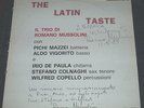 LP-JAZZ ITALIA -IL TRIO ROMANO MUSSOLINI  -LATIN TASTE-CON DEDICA