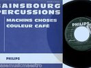 GAINSBOURG PERCUSSIONS machins choses RARE FRENCH JUKE BOX B 373 549 F 7