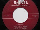 Doo Wop 45 RAIN DROPS I Found Heaven in Love SPINIT rare