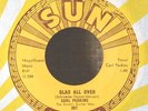 Rockabilly 45-Carl Perkins-Glad All Over / Lend Me Your Comb-Sun 287-VG+++ NICE