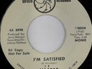 rare Latin Soul 45 NAATAB JOE BATAAN i'm satisfied Hear