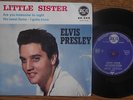 ELVIS PRESLEY - Rare EP France French Compact 33 Petit trou Little Sister 86.304