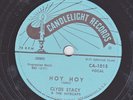 78 RPM  Clyde Stacy CANDLELIGHT Hoy Hoy  ROCKABILLY