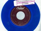 BEATLES BLUE VINYL 45 RPM  MY GUITAR GENTLY WEEPS / BLACKBIRD WITH JUKE BOX CARD