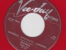 VOCAL GROUP 45 RPM - SPANIELS on VEE-JAY RECORDS (RED VINYL)
