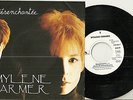 MYLENE FARMER SG MADE IN GERMANY -DESENCHANTEE- POLYDOR LA BELE- BLANCHE EN TRES